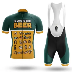 20 Ways To Drink Beer - Men's Cycling Kit
