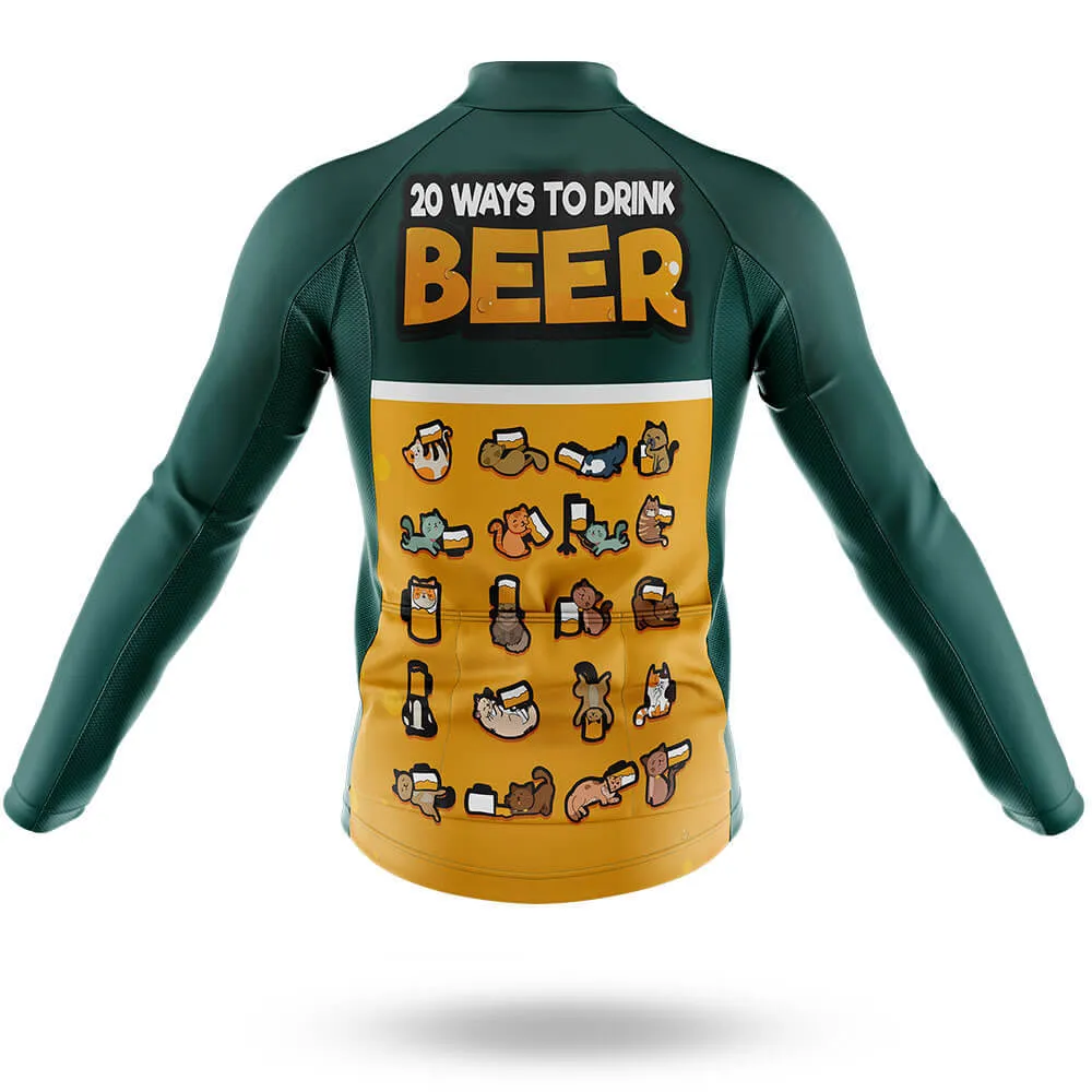 20 Ways To Drink Beer - Men's Cycling Kit