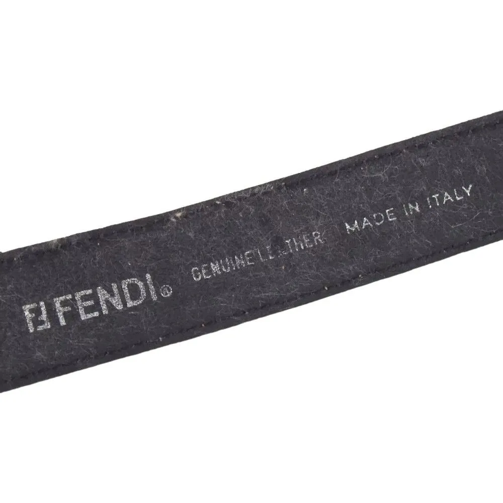 559161AN (S2) Fendi Belt Brown PVC
