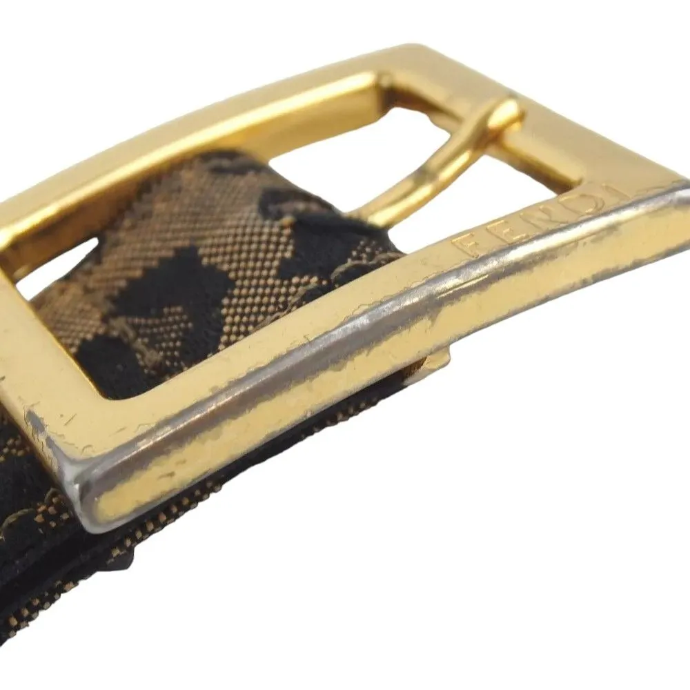 559161AN (S2) Fendi Belt Brown PVC