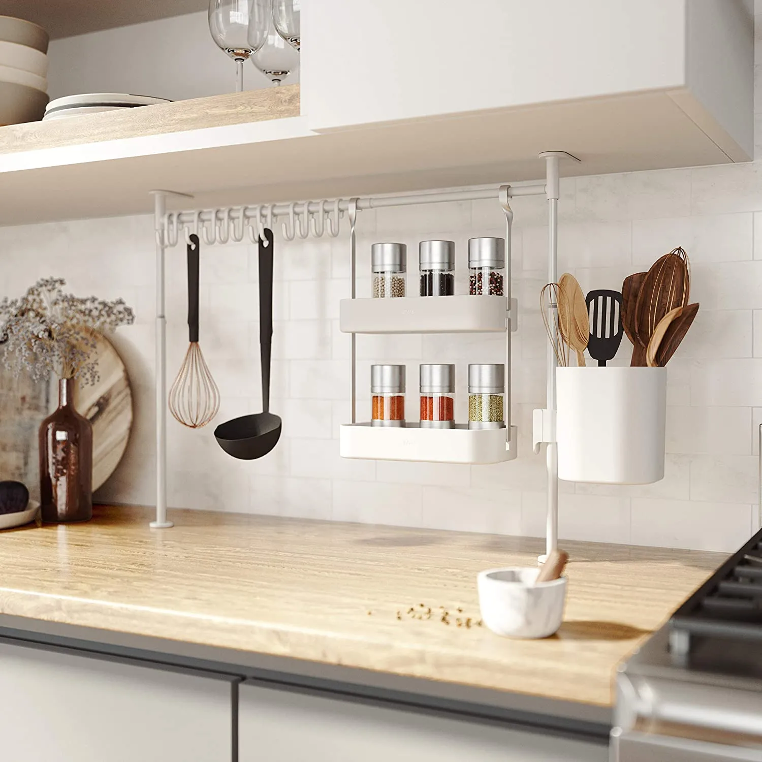 ANYWHERE TENSION KITCHEN ORGANIZER
