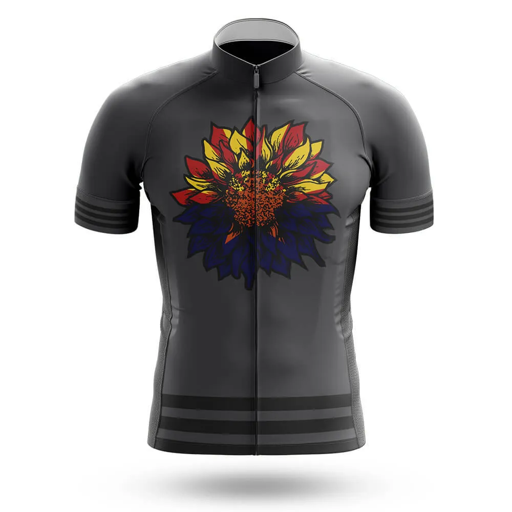 Arizona Sunflower - Grey - Men's Cycling Kit