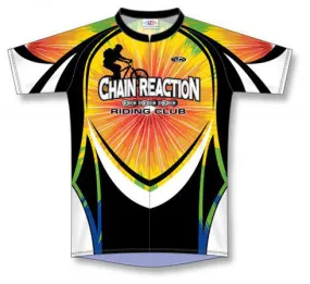 Athletic Knit Custom Cycling Jersey Design 1317