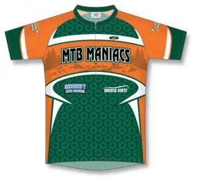Athletic Knit Custom Cycling Jersey Design 1319