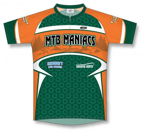 Athletic Knit Custom Cycling Jersey Design 1319