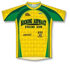 Athletic Knit Custom Cycling Jersey Design 1501