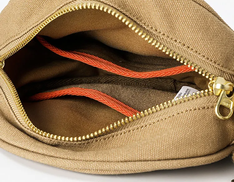 Chic Womens Red Canvas Shoulder Bags For Ladies Side Purse For Women