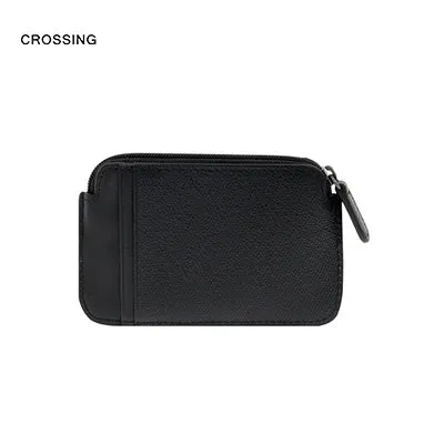 Crossing Elite Leather Key Coin Pouch With Card Slots RFID