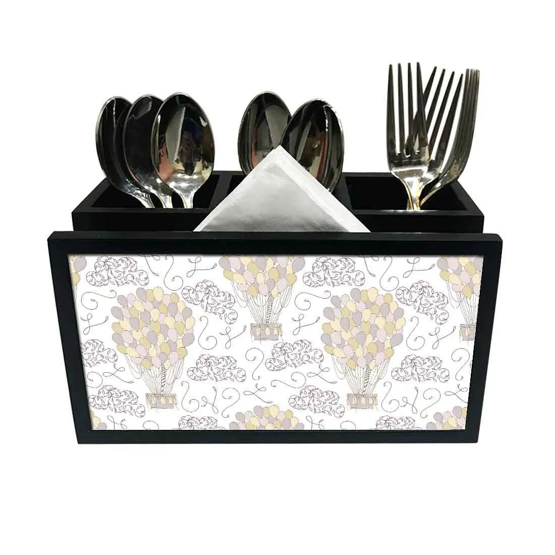 Cutlery Tissue Holder Napkin Stand -  Air Balloon