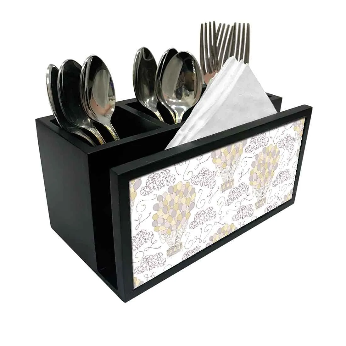 Cutlery Tissue Holder Napkin Stand -  Air Balloon