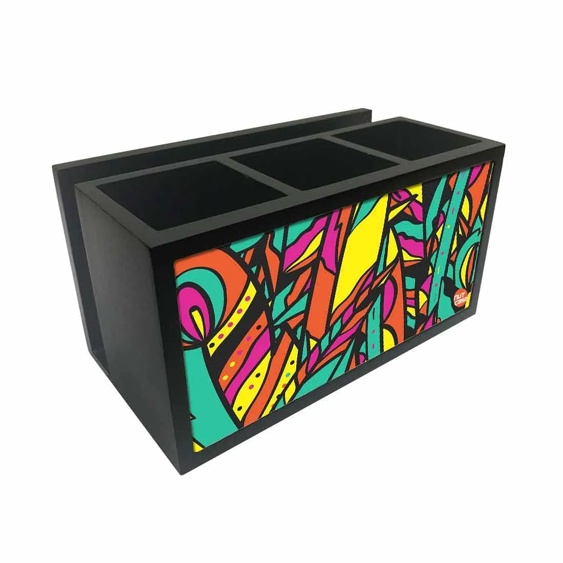 Cutlery Tissue Holder Napkin Stand -  Pop Art Jungle