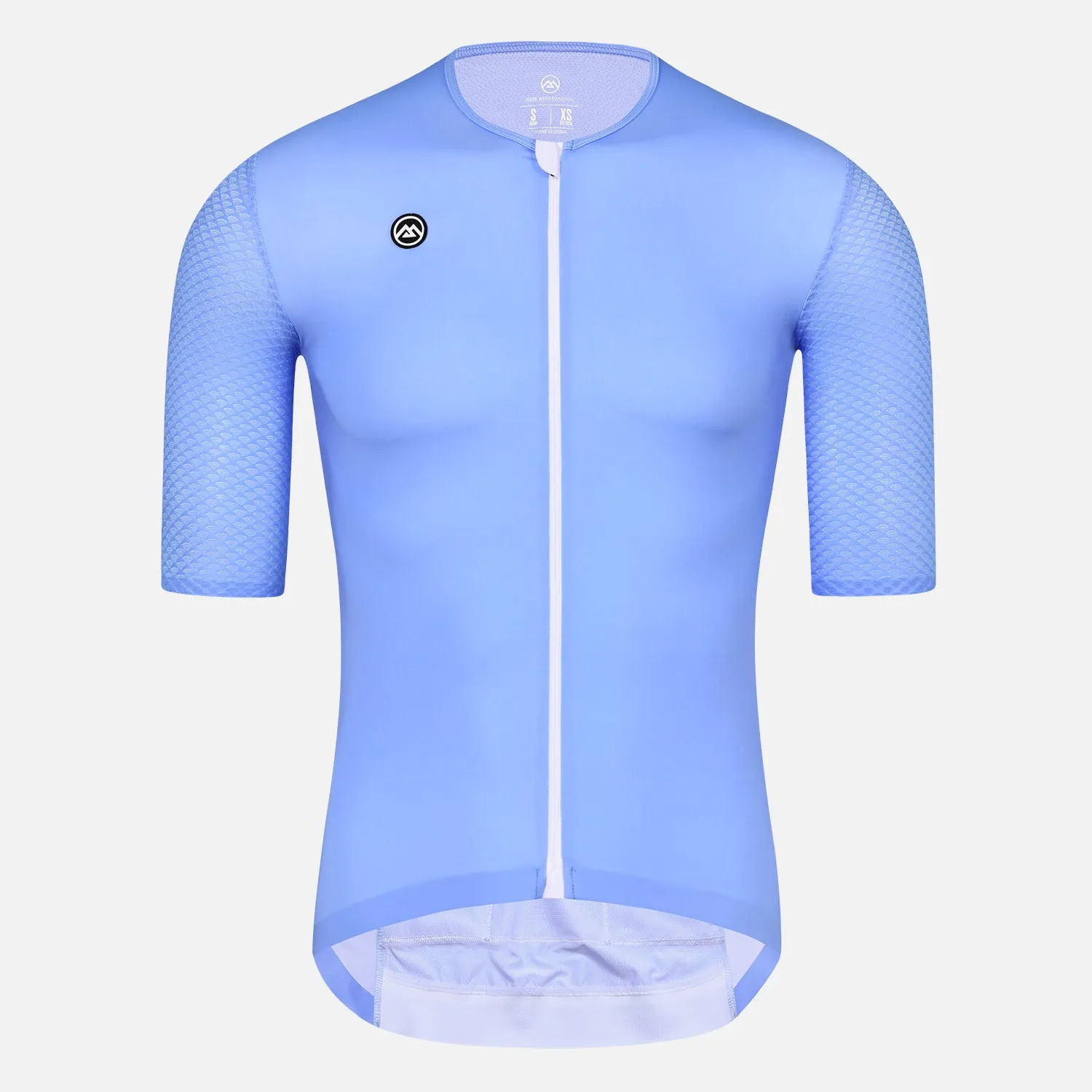 Cycling Jersey Mens LifeStyle Janvier LightSkyBlue