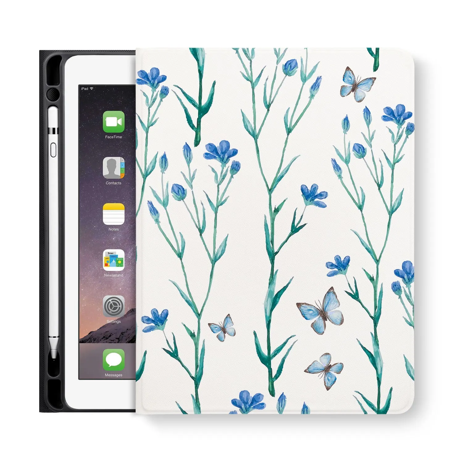 iPad Folio Case - Leaves