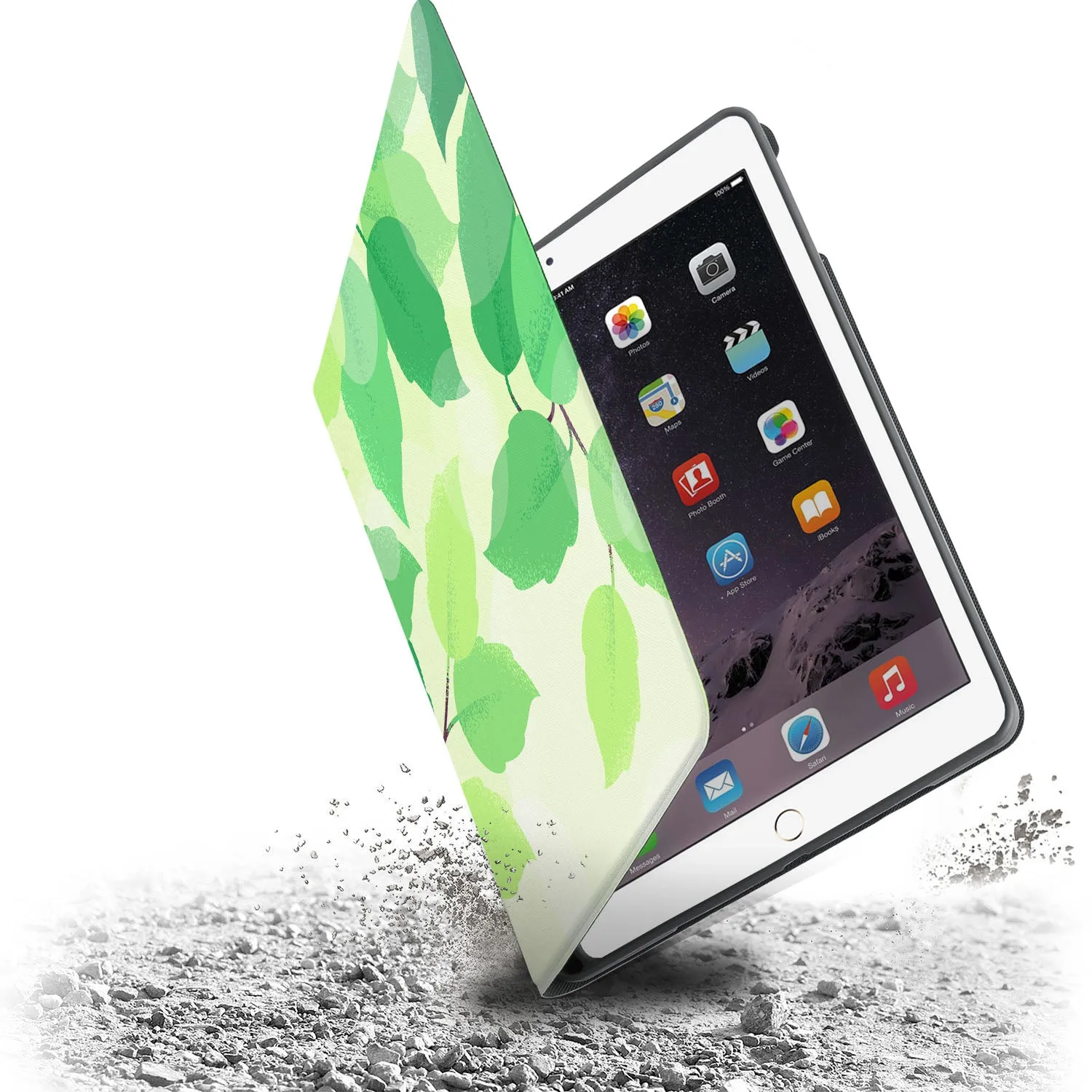 iPad Folio Case - Leaves