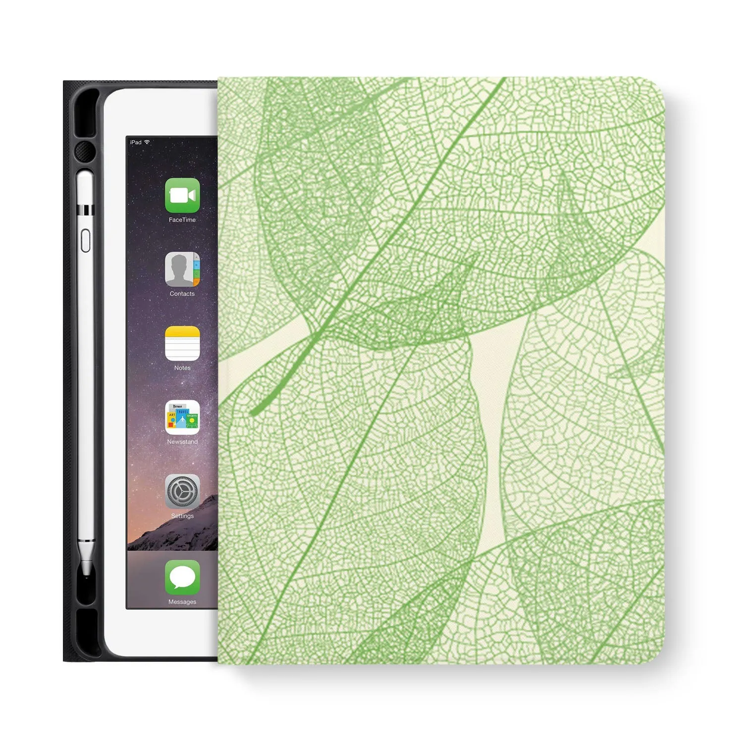 iPad Folio Case - Leaves