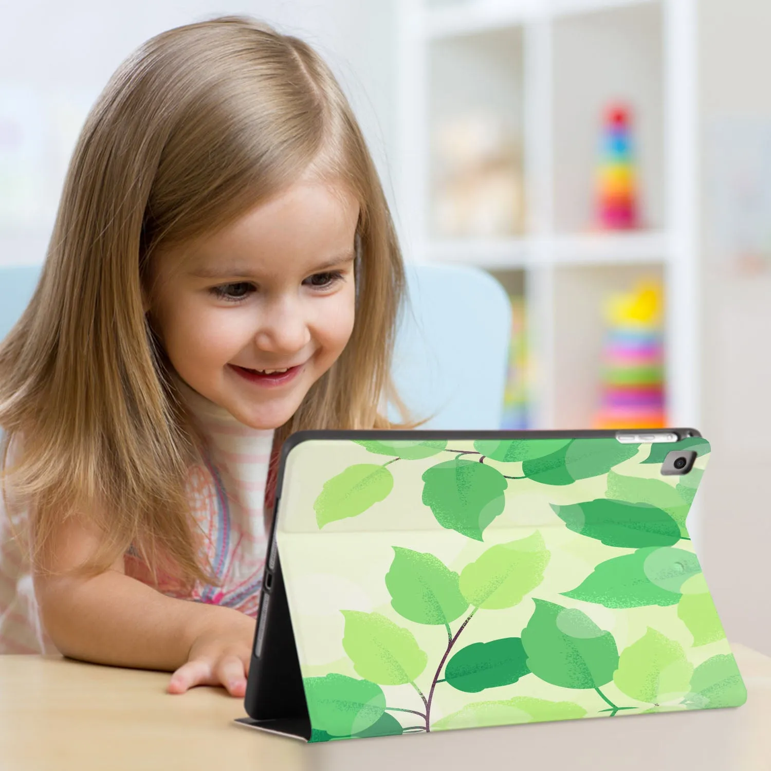 iPad Folio Case - Leaves