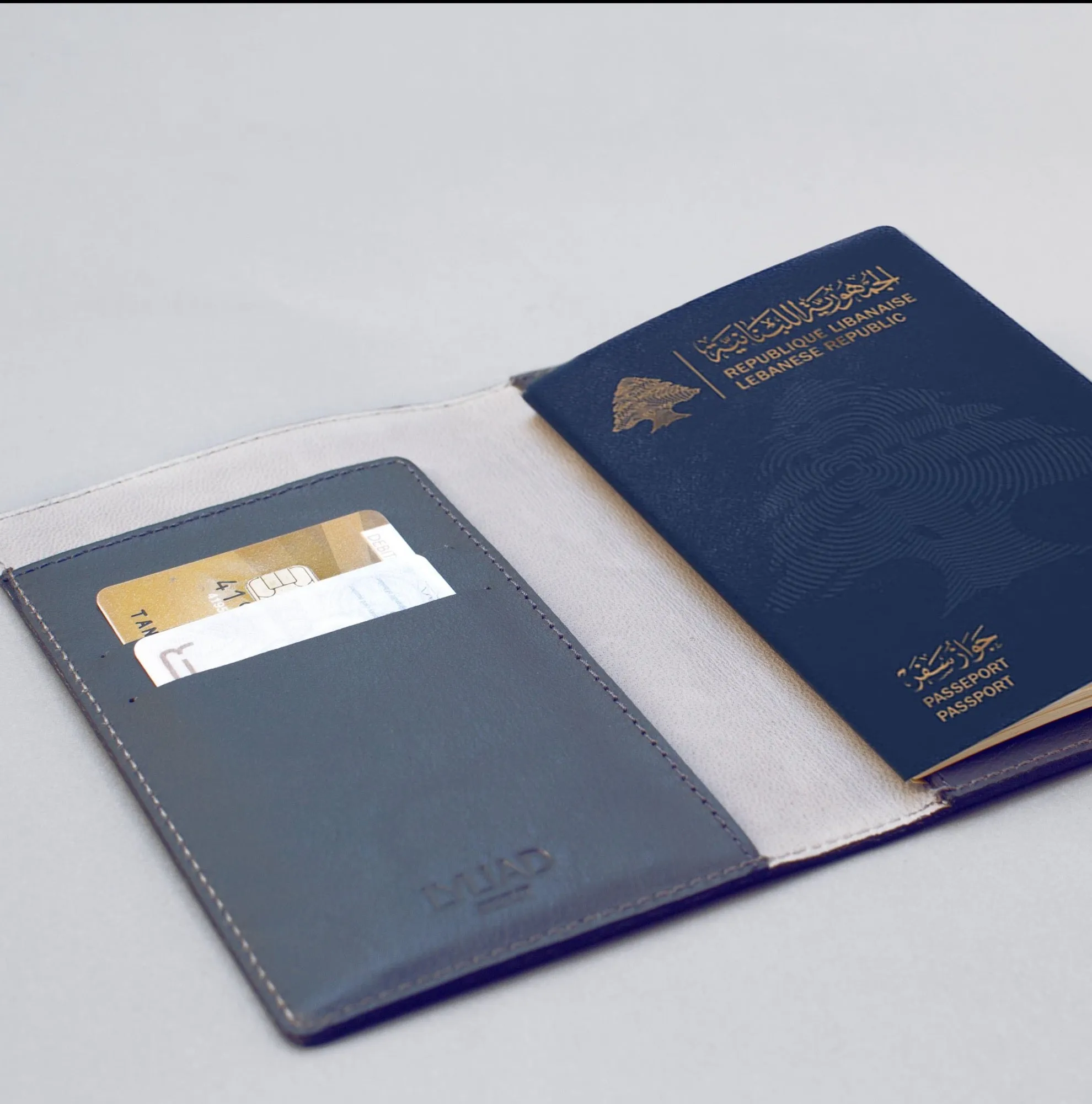 Joe Leather Passport Holder by Lyliad