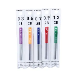 Kokuyo 2B Slim Black Mechanical Pencil Lead