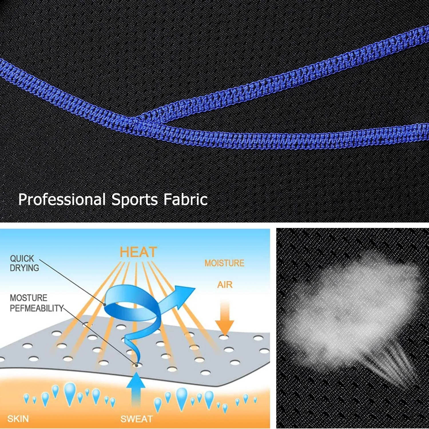 KUYOU 4D Padded Cycling Shorts