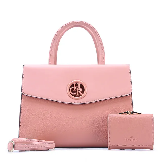 Leather Shoulder Luxury Designer Zipper Handbag