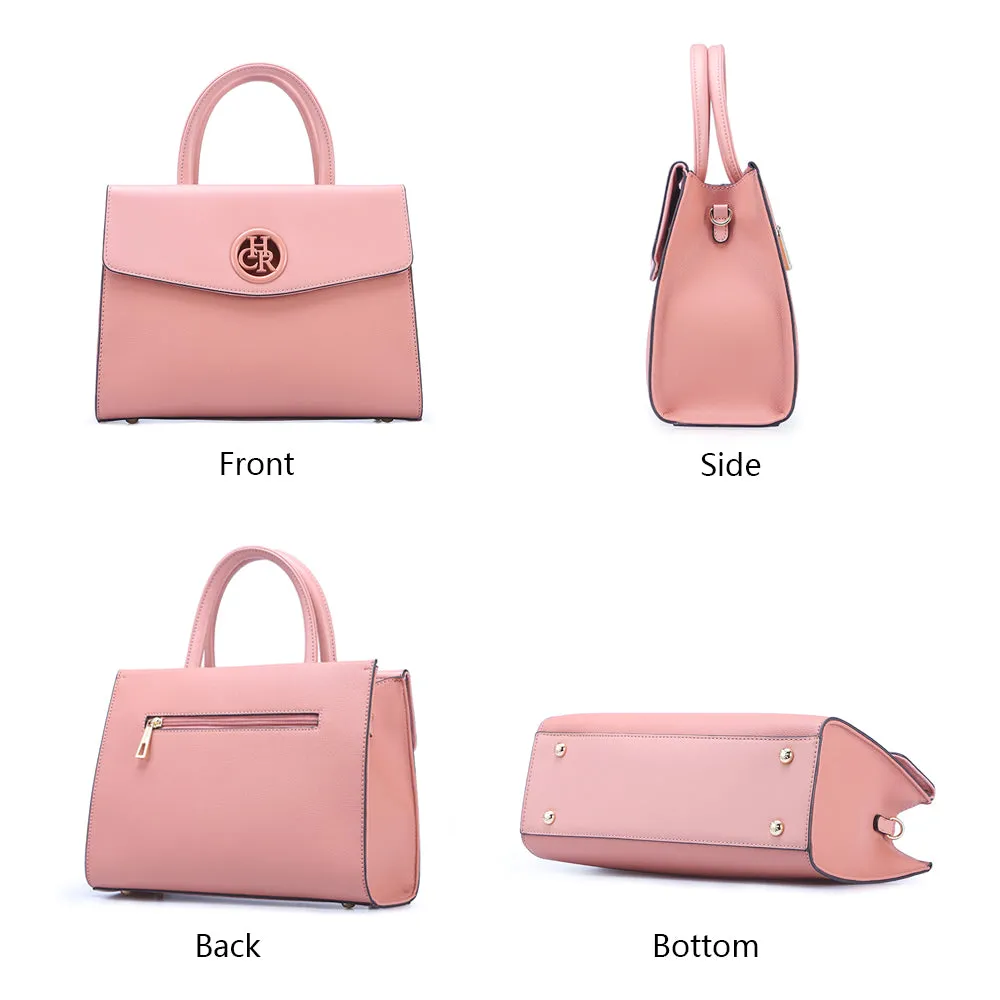 Leather Shoulder Luxury Designer Zipper Handbag
