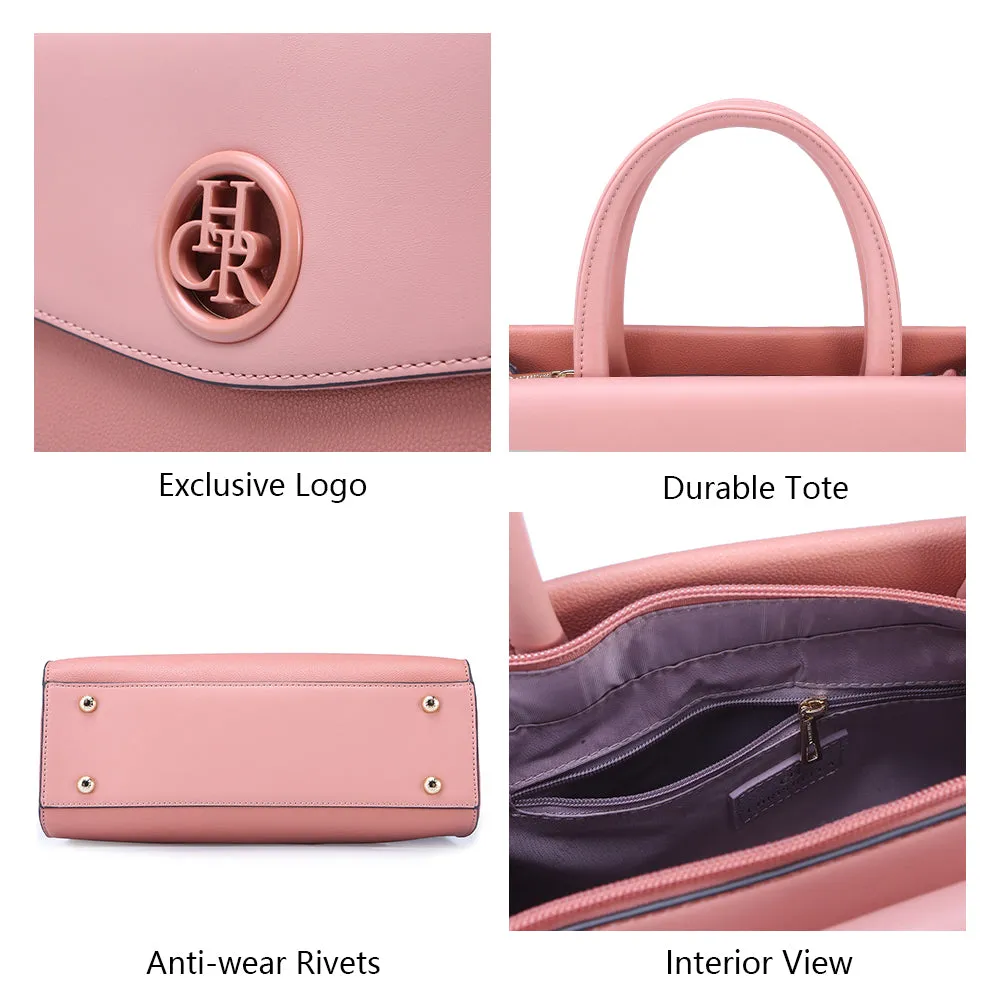 Leather Shoulder Luxury Designer Zipper Handbag