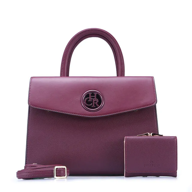 Leather Shoulder Luxury Designer Zipper Handbag