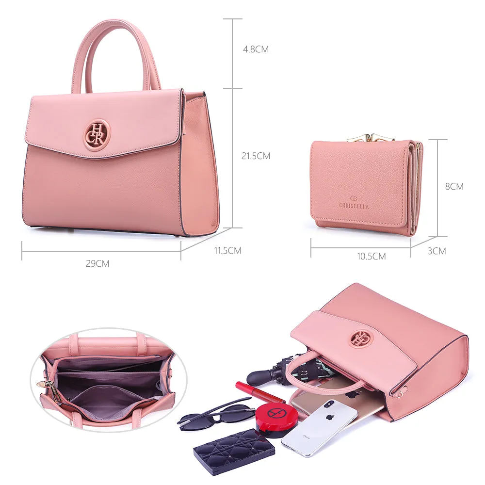 Leather Shoulder Luxury Designer Zipper Handbag