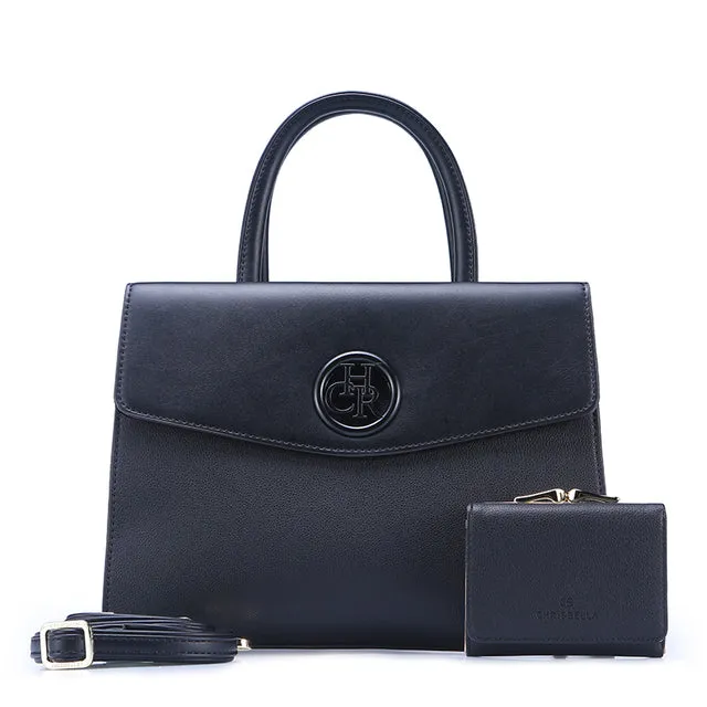 Leather Shoulder Luxury Designer Zipper Handbag