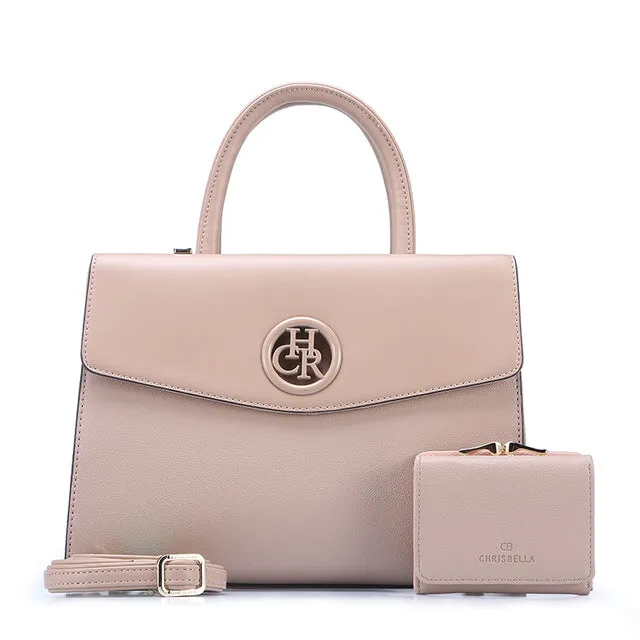 Leather Shoulder Luxury Designer Zipper Handbag