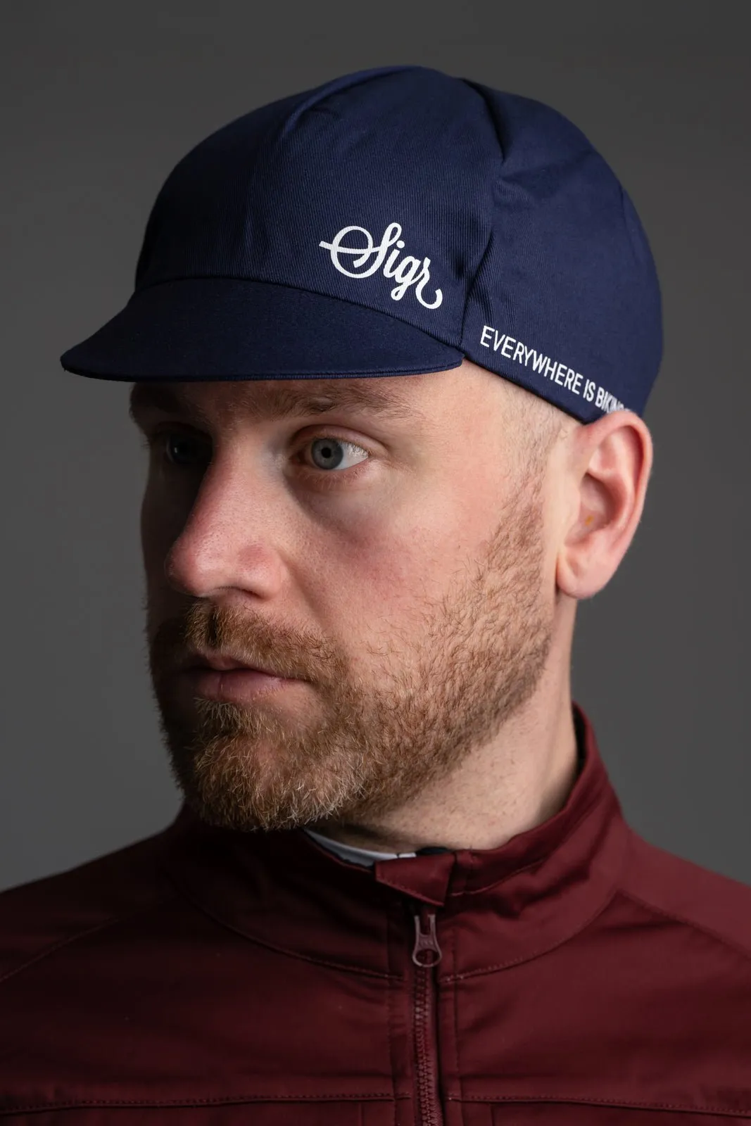 Pilfink Dark Blue Cycling Cap