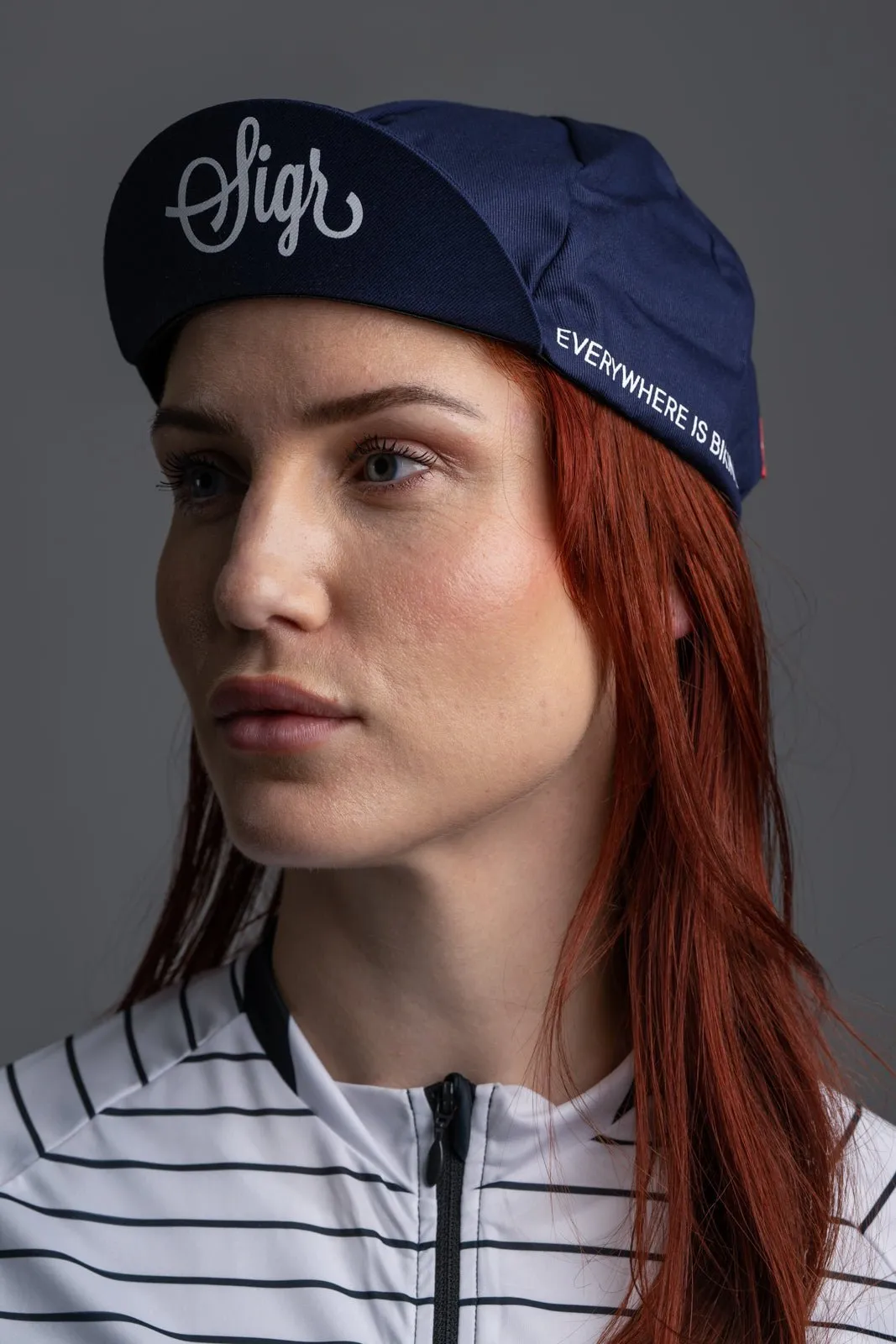 Pilfink Dark Blue Cycling Cap