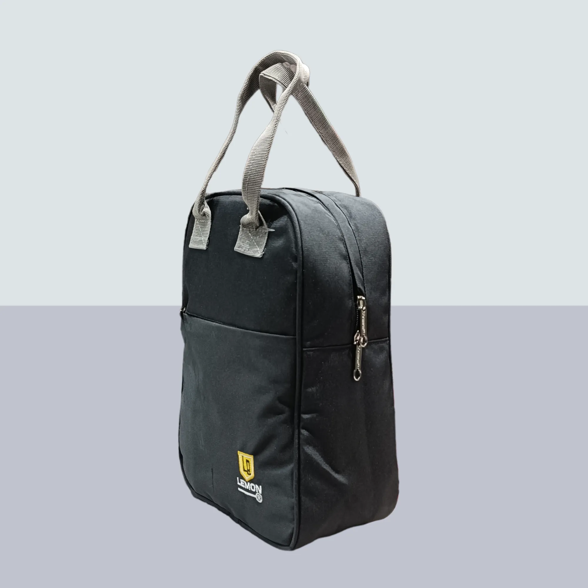Premium quality medium size tiffin bag with inside bottle holder