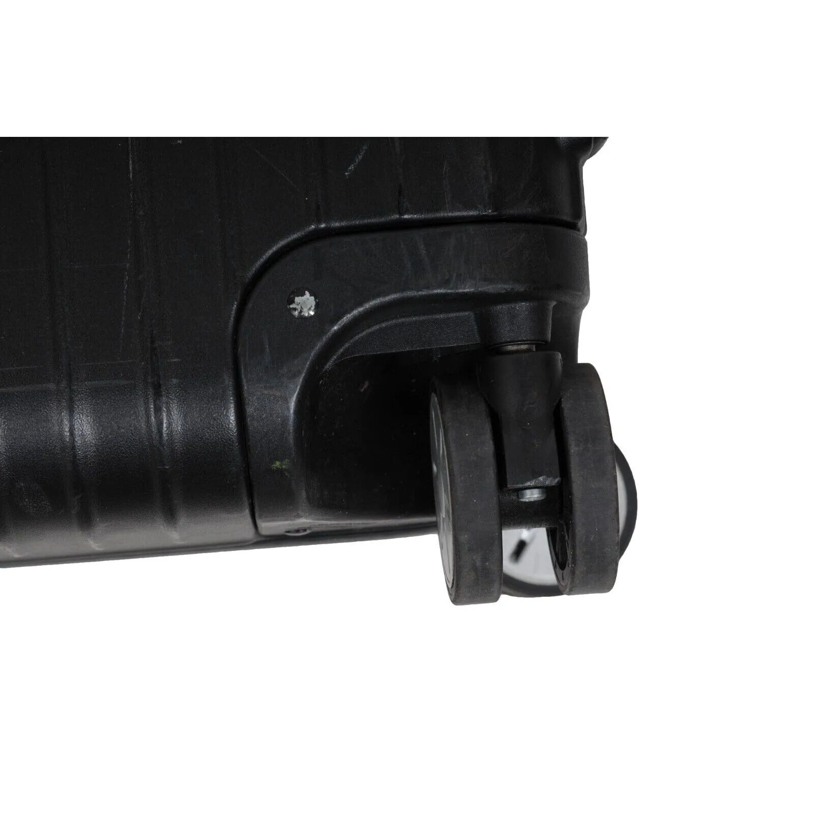 Salsa Air Cabin Suitcase Polycarbonate Black Travel Luggage 360 Degree