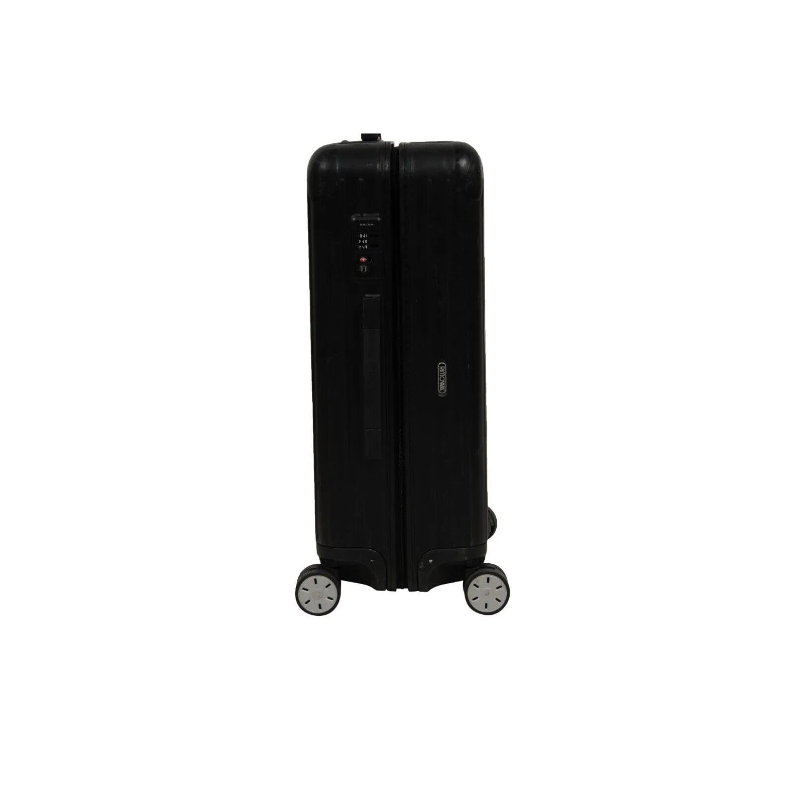 Salsa Air Cabin Suitcase Polycarbonate Black Travel Luggage 360 Degree