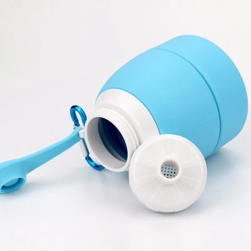 Shaker Silicone Water Bottle