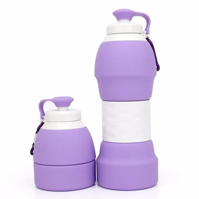 Shaker Silicone Water Bottle