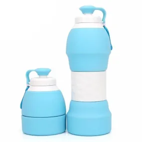 Shaker Silicone Water Bottle