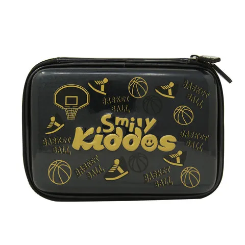 Smily Bling Basket Ball Pencil Case Black Black-Sk11001057