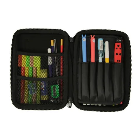 Smily Bling Basket Ball Pencil Case Black Black-Sk11001057