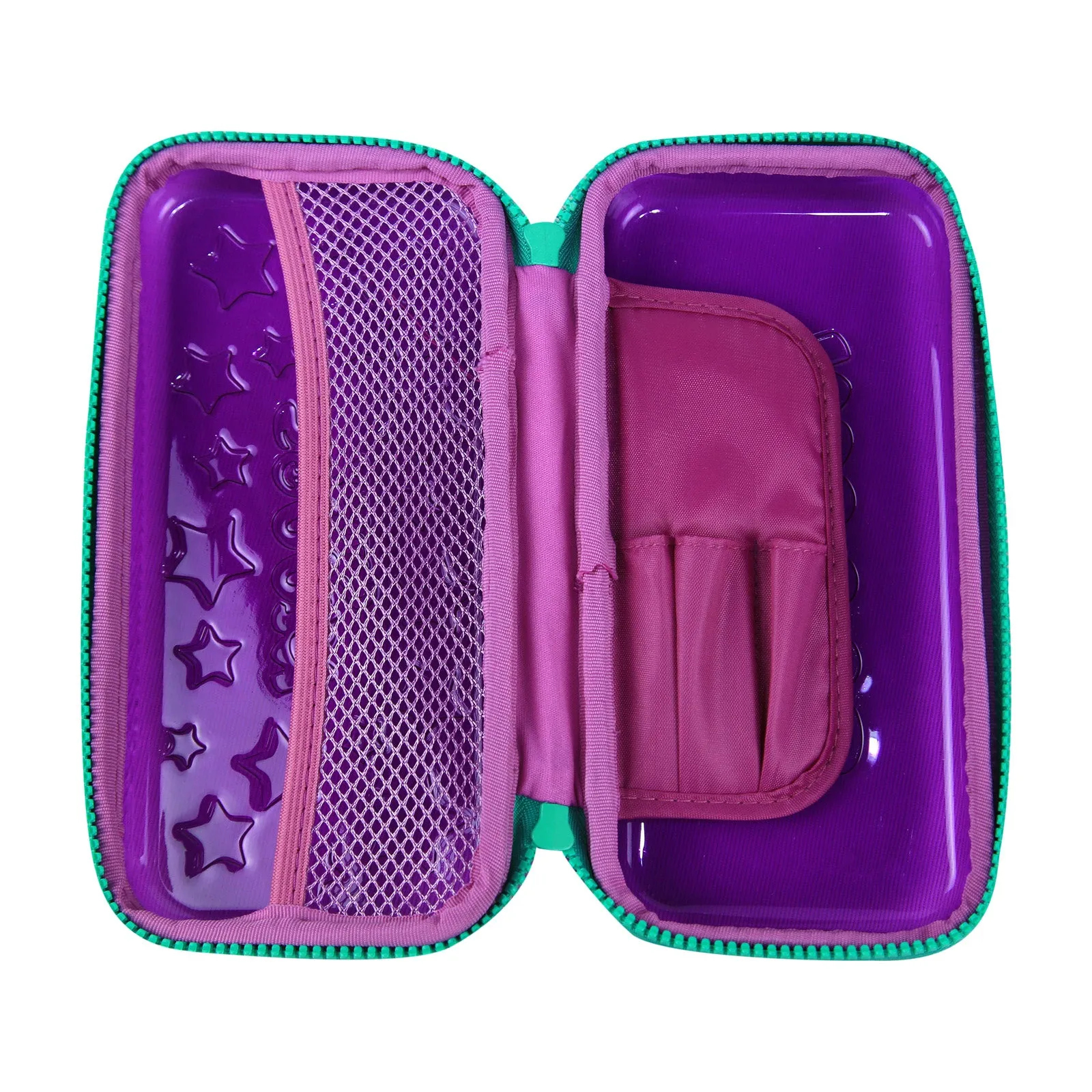 Smily Kiddos PVC Small Pencil Case Purple