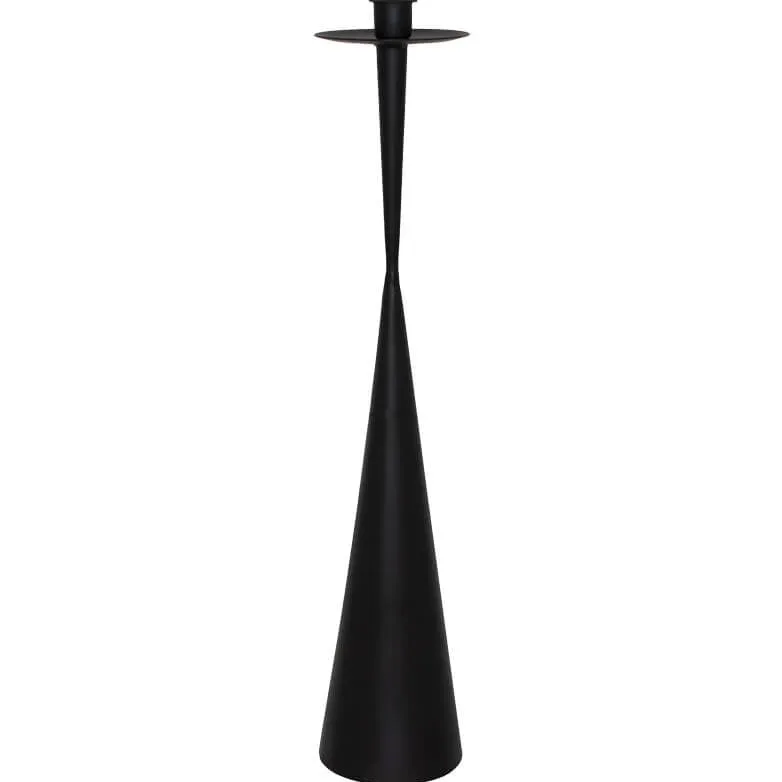 Tall Black Candle Holder (50 cm)