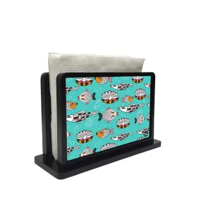 Tissue Holder Paper Napkin Stand - Beautiful Fishes