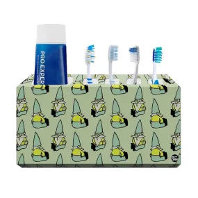 Toothbrush Holder Wall Mounted -Gnome Green