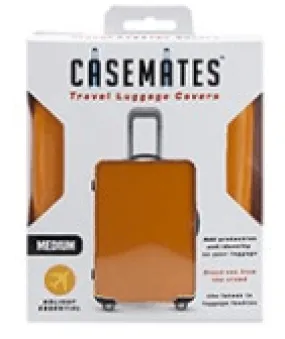 Travel suitcase cover - Small - perfect for ensuring your luggage stands out! - Orange