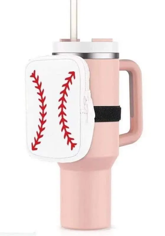 Water Bottle Pouch - Baseball